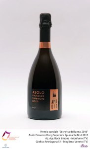 ETICHETTA DELL'ANNO 2016