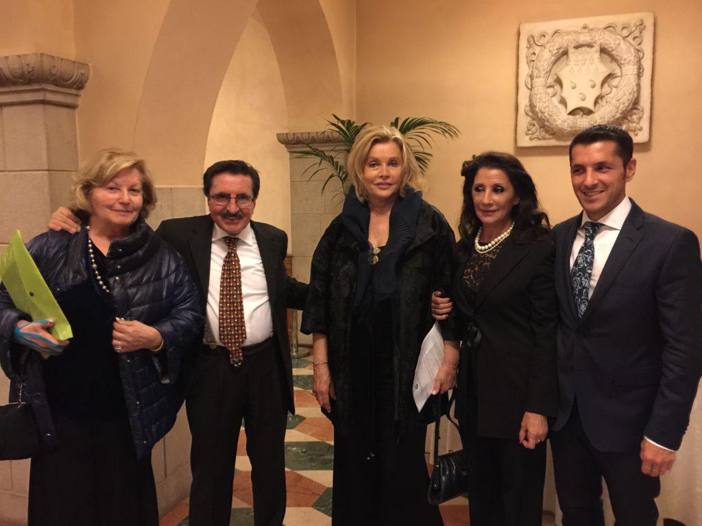 Anna Pesenti,Pierangelo Cornaro,Fernanda Maranesi, Ivana Cornaro e Nevio Cornaro