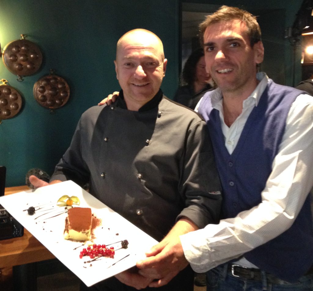 lo chef Massimo Granzotto e l'imprenditore Paolo Lai