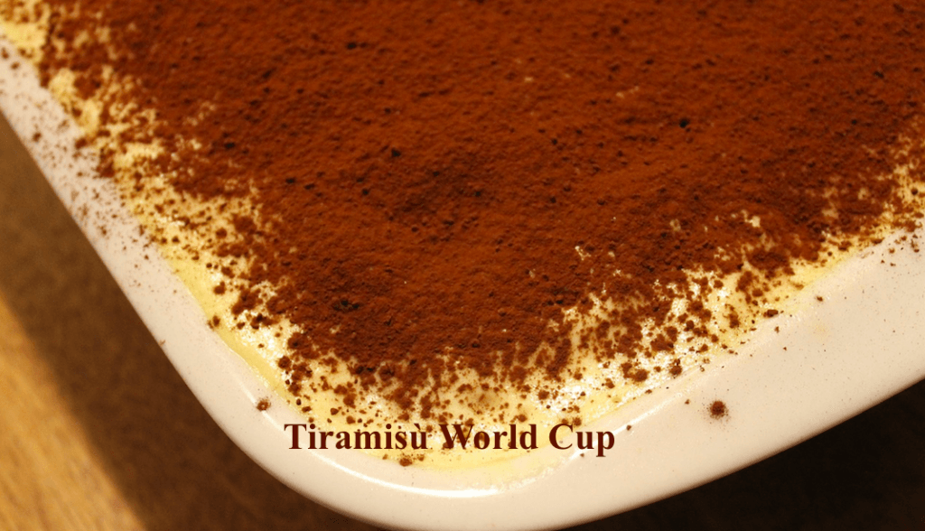 Tutto pronto per la Tiramisù World Cup