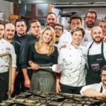 Gli chef: la brigata e Isabella Pascale manager Artimino