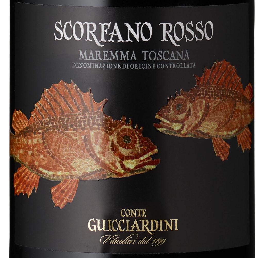 SCORFANO ROSSO etichetta