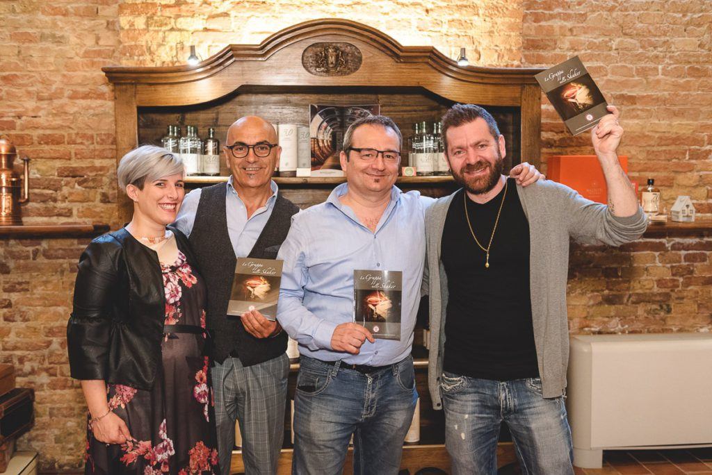 Silvia Belvedere Mazzetti, Sanzio Evangelisti, Fulvio Piccinino e Mirko Turconi