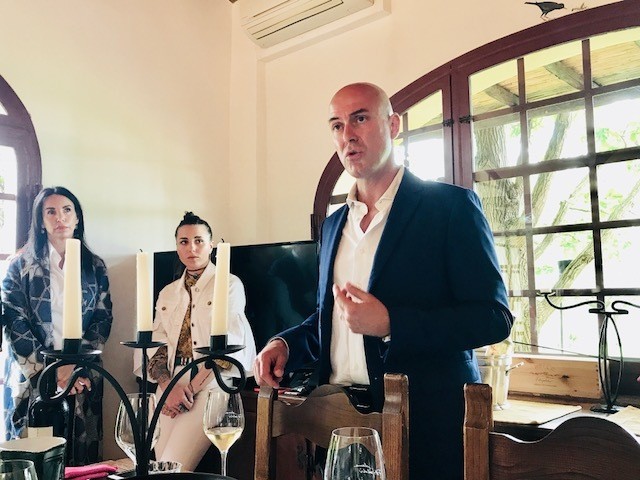Emiliano Falsini enologo dell'Azienda