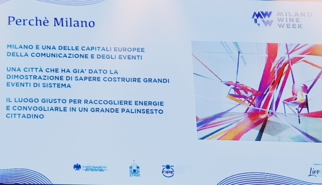 Presentazione della Milano Wine Week
