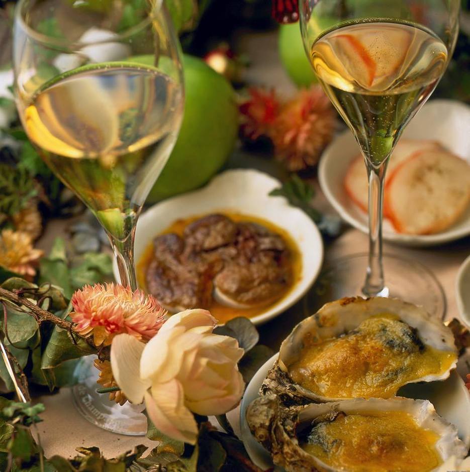 Champagne e cucina