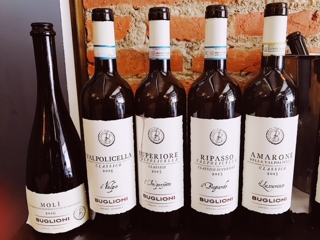 Buglioni vini in degustazione