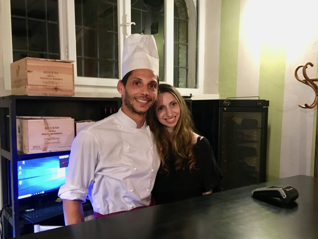 Simone Acquarelli e Camilla Guiggi