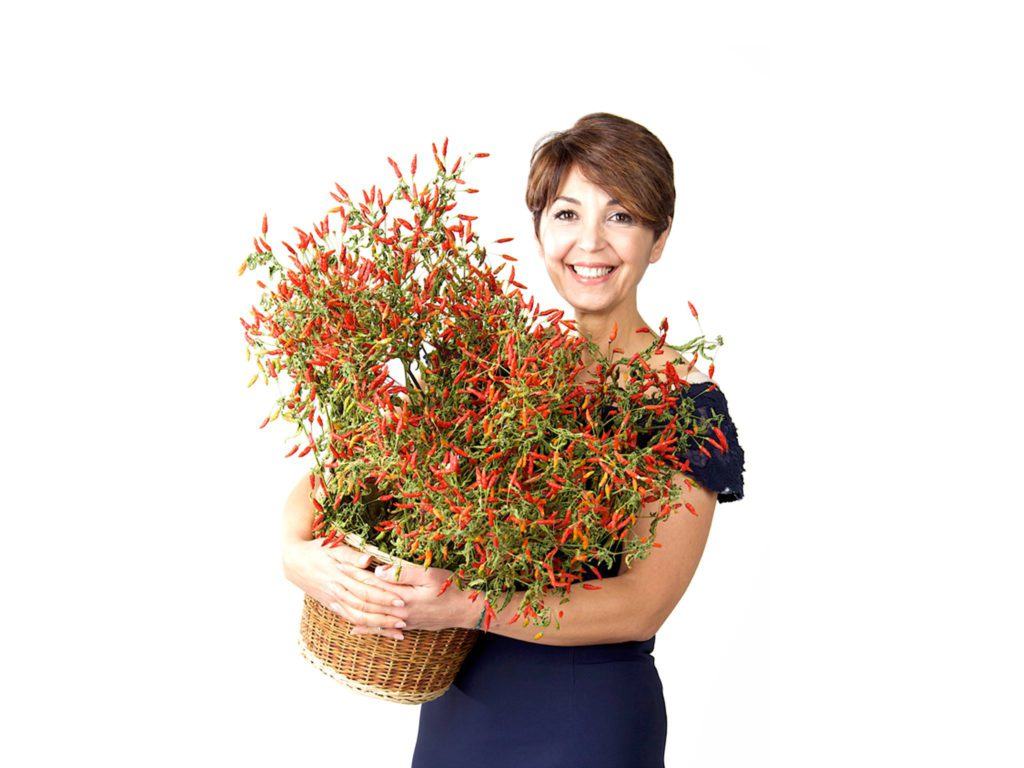 Rita Salvadori Paniere di peperoncini
