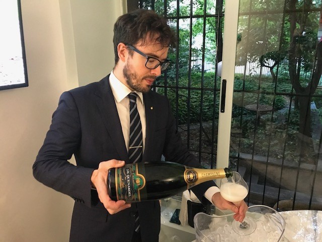 Cerdini & Quenardel – Gelato e Champagne inaugurazione