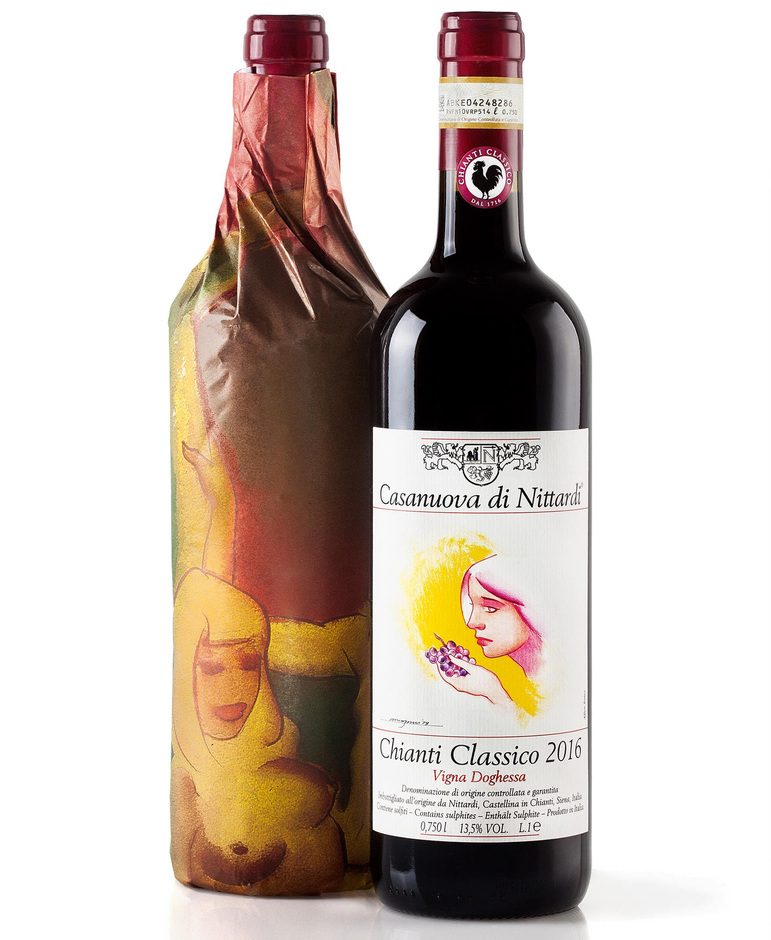 Allen Jones interpreta il Chianti Classico Casanuova di Nittardi