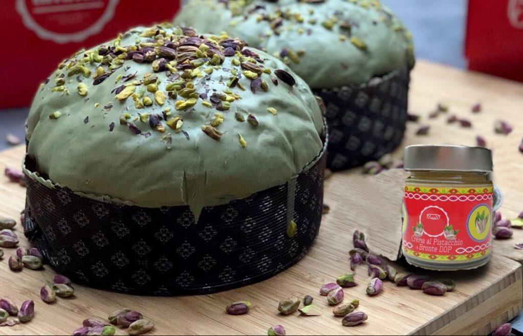 Panettone al pistacchio Ammu