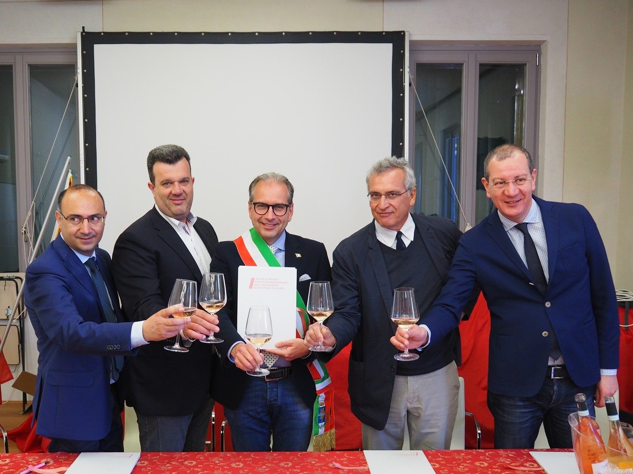 Franco Cristoforetti, Ivan de Beni, Alessandro Luzzago e Valentino Di Campli