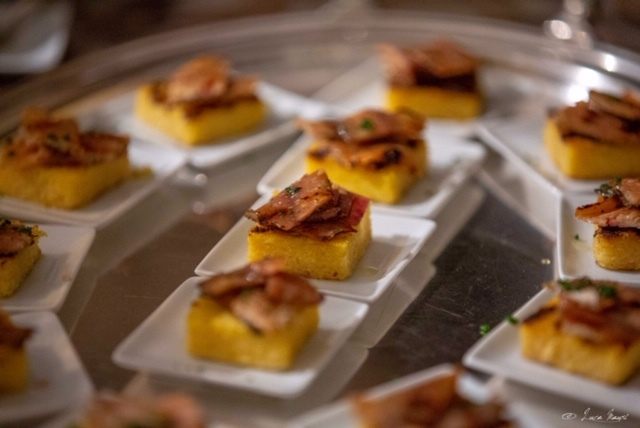amor polenta al mirtillo