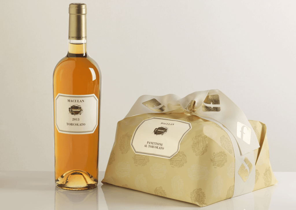 Panettone al Torcolato Filippi e Torcolato Maculan