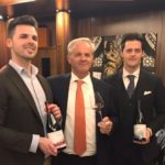 Diego Cottini con i figli Michele e Mattia