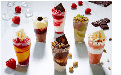 Bicchierini di gelato martesana summer