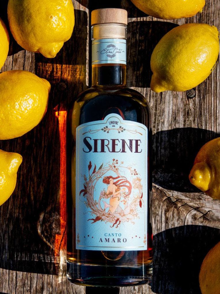 Nasce l’Amaro di Liquori delle Sirene Canto Amaro