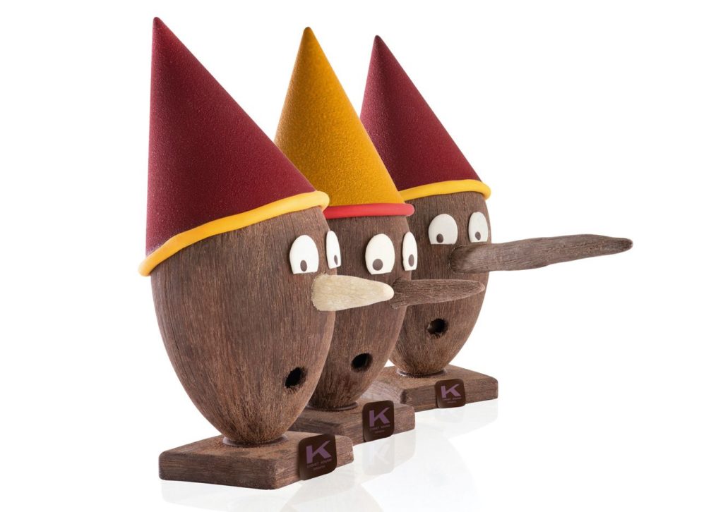 Pinocchio per la Pasqua firmata Knam