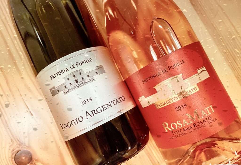 Le Pupille: bianco, rosato e Sangiovese
