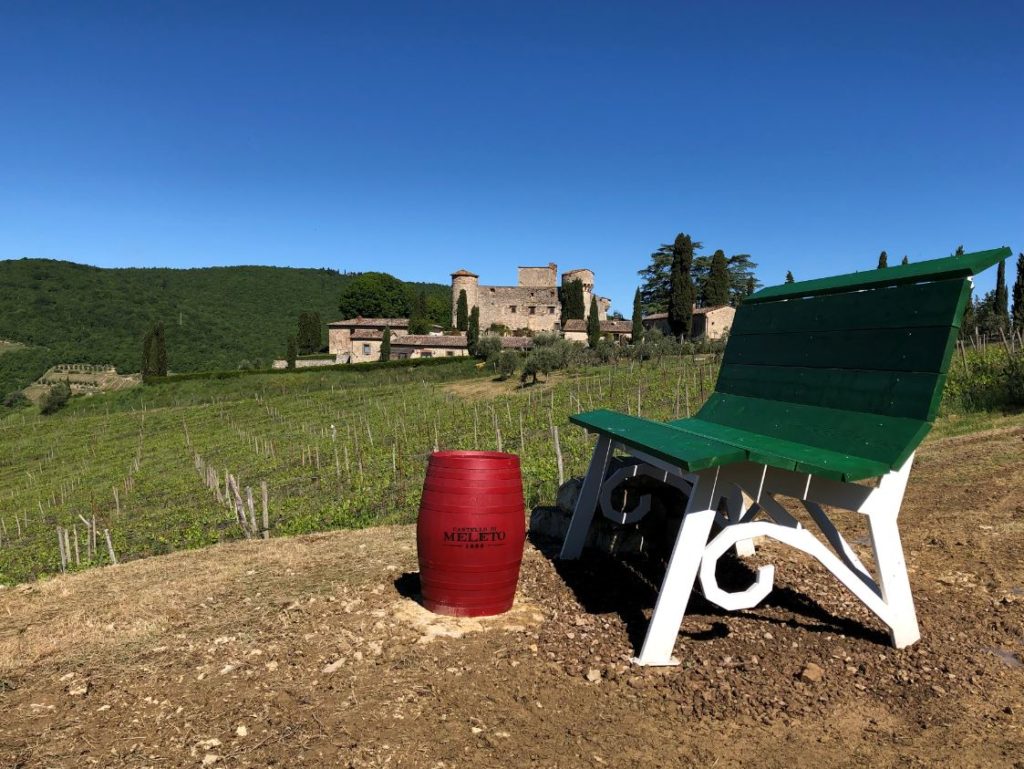 A Castello di Meleto arriva la Big Bench