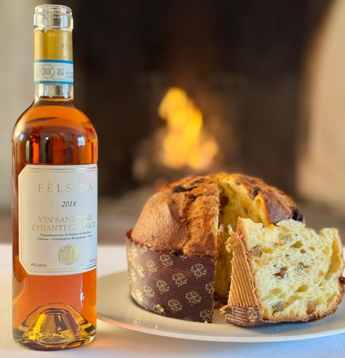 Fèlsina e il Panettone al Vin Santo del Chianti Classico