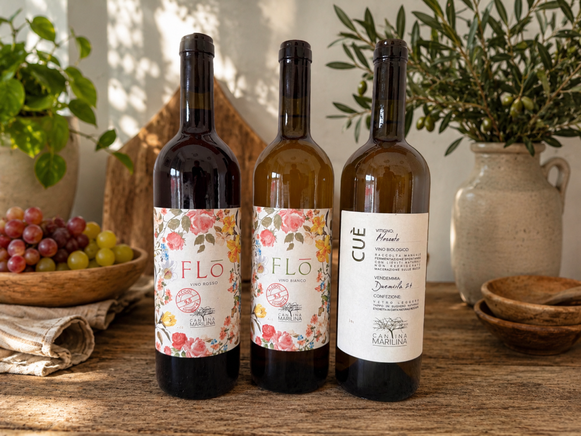 Cantina Marilina naturalmente a bassa gradazione alcolica