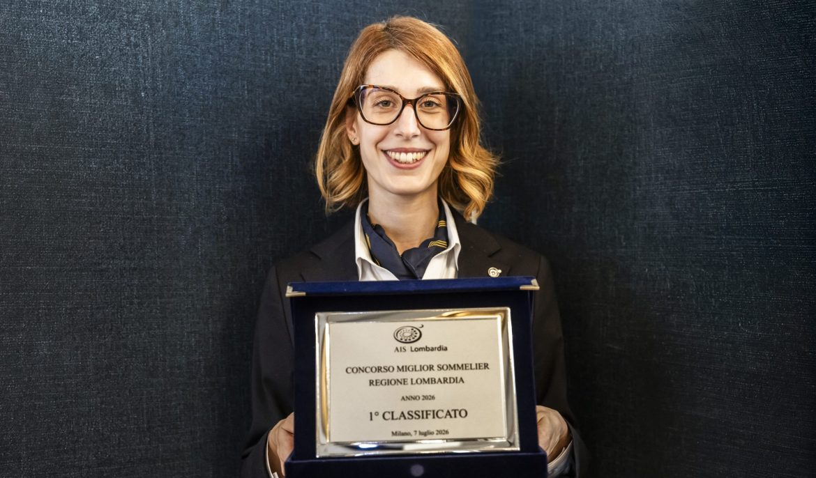 Alice Pedrinelli Miglior Sommelier AIS Lombardia 2026