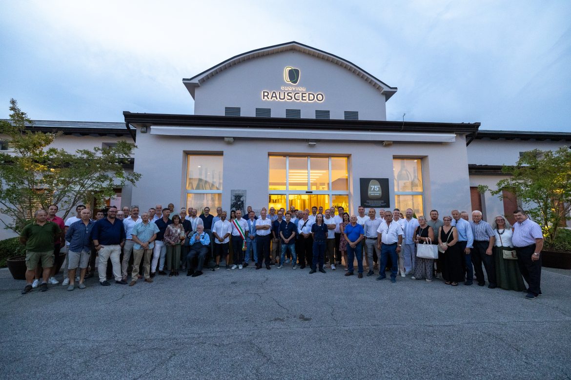 Cantina Rauscedo festeggia il traguardo dei 75 anni