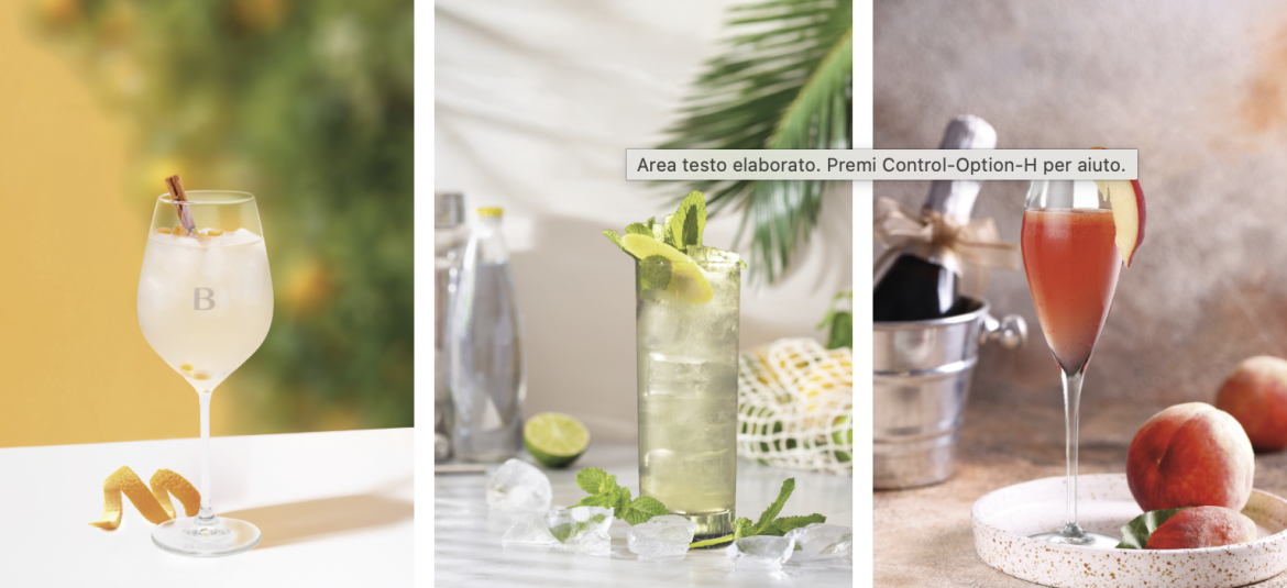 Arrivano i nuovi e rinfrescanti cocktail di Bottega