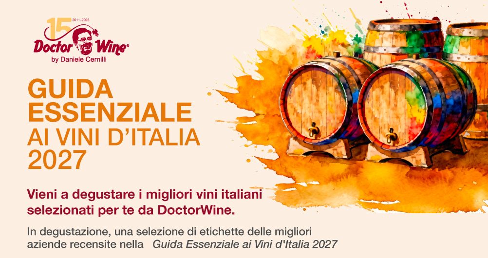 DoctorWine presenta la nuova Guida Essenziale ai Vini d’Italia