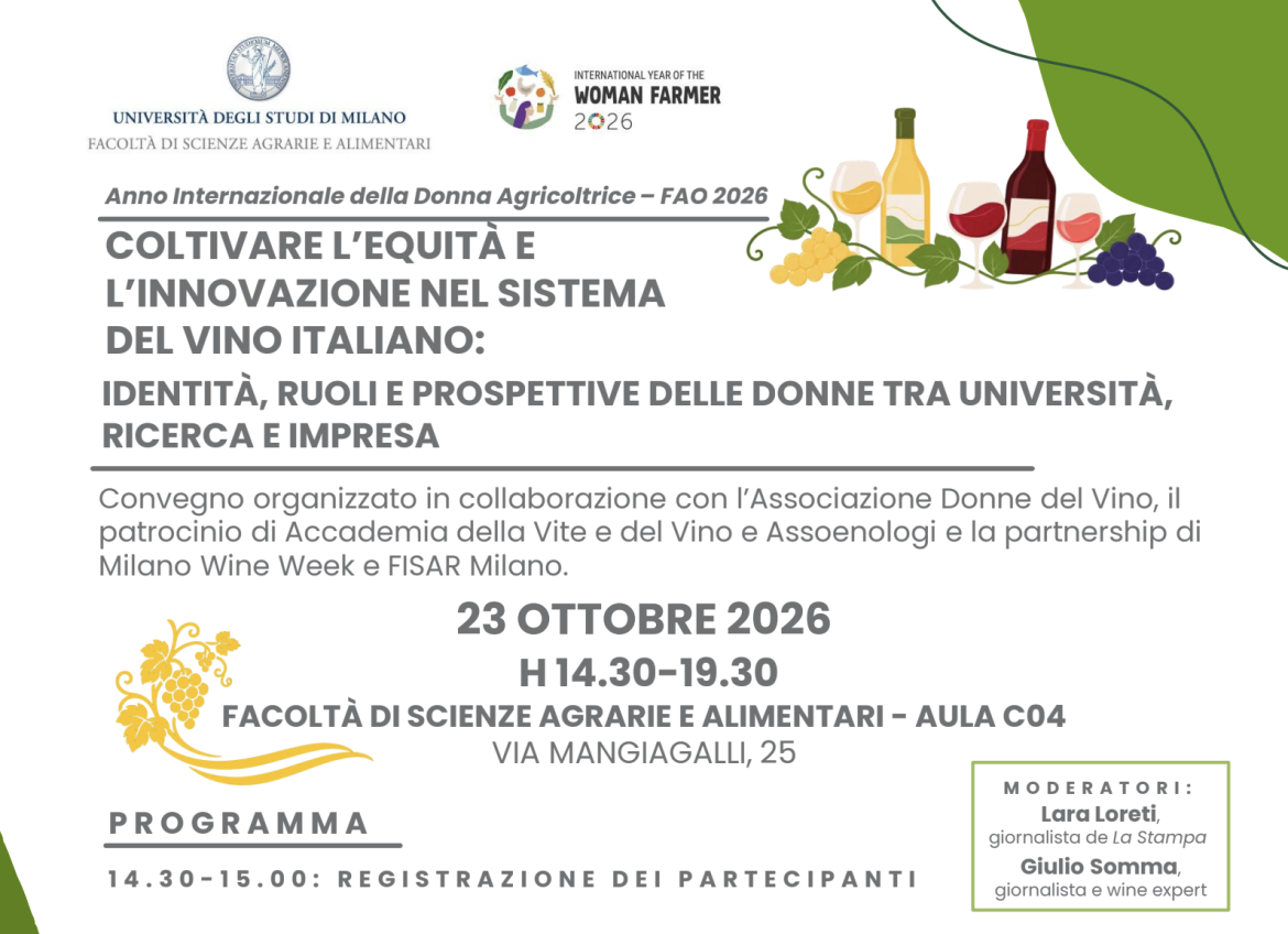 Convegno Il volto femminile del vino italiano